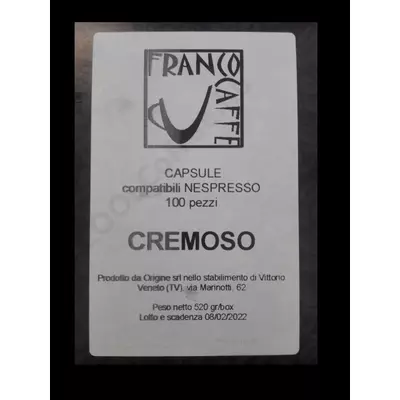 Nespresso Franco Caffe kapszula (100db)